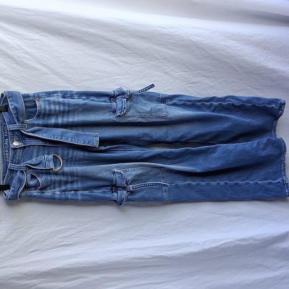 American Eagle Outfitters Cargo Denim Size 0 - Picture 3 of 16